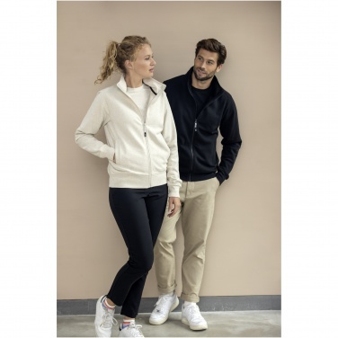 Logo trade mainostuotet tuotekuva: Galena unisex Aware™ kierrätetystä materiaalista valmistettu täysvetoketjullinen svetari