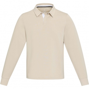 Logotrade liikelahjat kuva: Clyde unisex organic rugby polo sweatshirt
