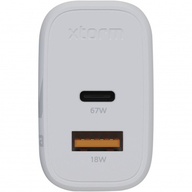 Logo trade mainostuote kuva: Xtorm XEC067 GaN²Ultra 67 W seinälaturi