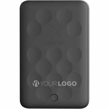 Logo trade liikelahjat tuotekuva: Xtorm FS5W051+C129 5 000 mAh:n magneettinen langaton varavirtalähde