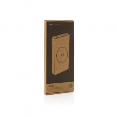 Logotrade mainostuote tuotekuva: Terra RCS 18W alumiininen 10000 mAh varavirtalähde 10W