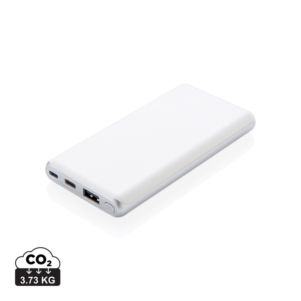 Logo trade mainoslahjat ja liikelahjat kuva: Huippunopea 10 000 mAh:n varavirtalähde, PD