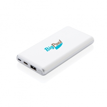 Logo trade mainoslahjat ja liikelahjat kuva: Huippunopea 10 000 mAh:n varavirtalähde, PD