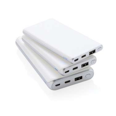 Logo trade liikelahjat tuotekuva: Huippunopea 10 000 mAh:n varavirtalähde, PD