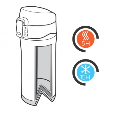 Logotrade liikelahja tuotekuva: Easy lock termosmuki