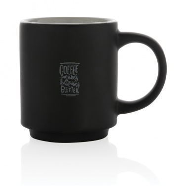 Logo trade liikelahja kuva: Keraaminen pinottava muki 180ml