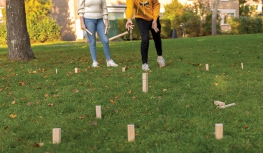 Logo trade mainoslahjat tuotekuva: Puinen kubb -setti