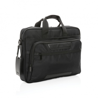 Logo trade mainoslahja ja liikelahja tuotekuva: Swiss Peak AWARE™ RPET Voyager 15.6" tietokonelaukku