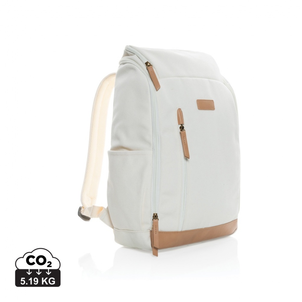 Logo trade mainostuote kuva: Impact AWARE™ 16 oz. rcanvas 15" tietokonereppu