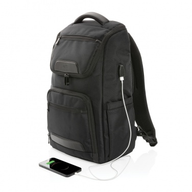 Logotrade liikelahjat kuva: Swiss Peak AWARE™ RPET Voyager 15.6" reppu kannettavalle