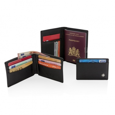 Logotrade liikelahja tuotekuva: Swiss Peak RFID anti-skimming kortinpidike