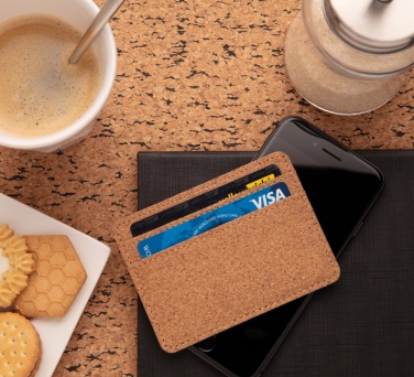 Logotrade liikelahjat kuva: Kapea RFID-suojattu lompakko korkista