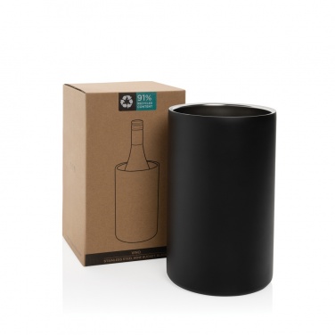 Logo trade mainoslahja ja liikelahja tuotekuva: Vino RCS viinpullon jäähdytin ruostumatonta terästä