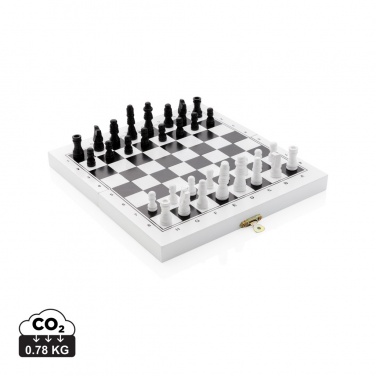 Logotrade mainostuote tuotekuva: Deluxe 3-in-1 lautapeli laatikossa