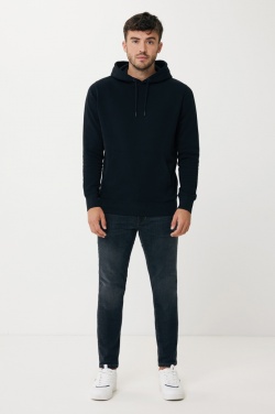 Logotrade liikelahja tuotekuva: Iqoniq Rila kevyt huppari kierrätetystä puuvillasta