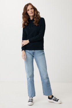 Logotrade mainoslahjat ja liikelahjat tuotekuva: Iqoniq Rila kevyt huppari kierrätetystä puuvillasta