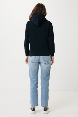 Logotrade liikelahja tuotekuva: Iqoniq Rila kevyt huppari kierrätetystä puuvillasta