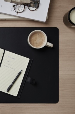 Logo trade mainoslahja kuva: VINGA Timo PU RCS RPET -muistikirja