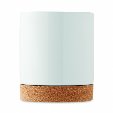 Logo trade mainoslahjat tuotekuva: Keraaminen korkkimuki 280 ml