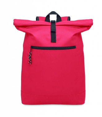 Logotrade liikelahja tuotekuva: Reppu rolltop 600D pes