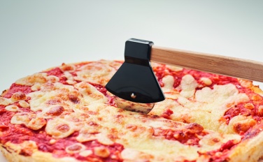 Logo trade mainoslahja kuva: Pizzaleikkuri