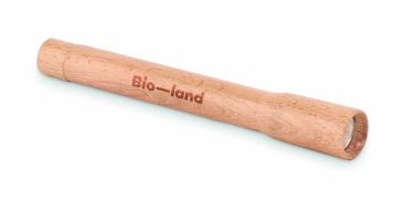 Logotrade mainoslahjat kuva: Puinen taskulamppu COB-valolla