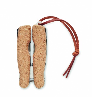 Logotrade mainostuote tuotekuva: Linkkuveitsi korkkia pihdeillä