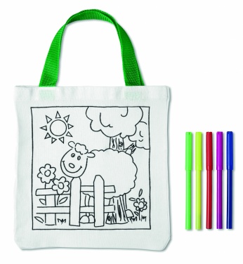 Logo trade liikelahjat mainoslahjat kuva: Puuvillakassi