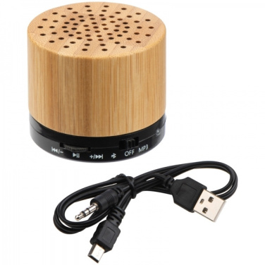 Logotrade liikelahja tuotekuva: Bambu Bluetooth-kaiutin FLEEDWOOD