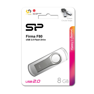 Logo trade liikelahja kuva: Pendrive Silicon power F80 2.0