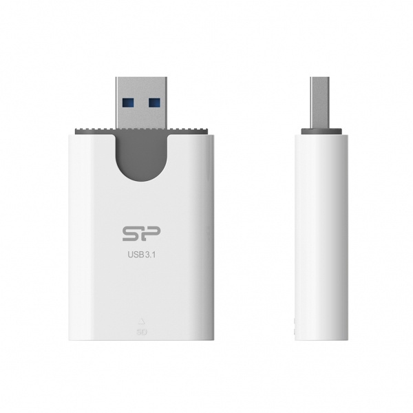 Logotrade mainoslahja ja liikelahja kuva: MicroSD ja SD-kortinlukija Silicon Power Combo 3.1