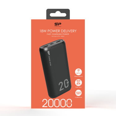 Logo trade liikelahja kuva: Virtapankki Silicon Power QS15 20000 mAh