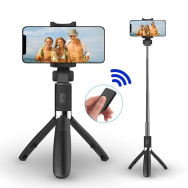 Logotrade mainostuote tuotekuva: Selfie-tikku jalustalla, K06