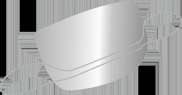 Logo trade mainoslahja kuva: ATENA-kirkas kasvosuojus-suojanaamari suuta ja nenää varten 1461162