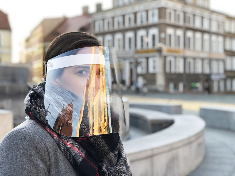 Logotrade liikelahjat mainoslahjat tuotekuva: TEMIDA käännettävä kasvosuoja 1424162