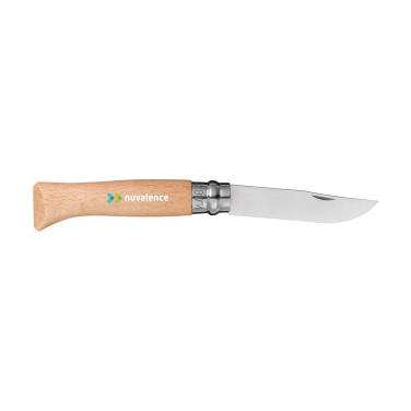 Logotrade liikelahja tuotekuva: Opinel Inox No 08 taskuveitsi
