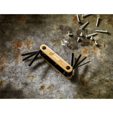 Logo trade mainoslahjat tuotekuva: Bamboo Black Tool monitoimityökalu