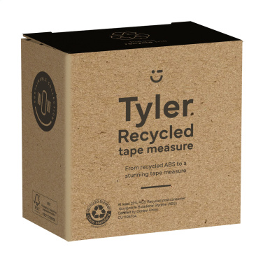 Logo trade mainoslahja ja liikelahja tuotekuva: Tyler RCS Kierrätetty 5 metrin mittanauha