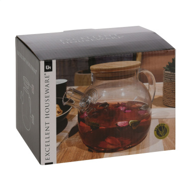 Logotrade mainoslahjat ja liikelahjat tuotekuva: Teatime Lasinen teekannu