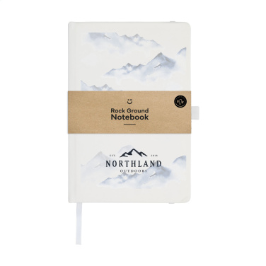 Logo trade mainoslahja ja liikelahja tuotekuva: Rock Ground Paper -muistikirja A5