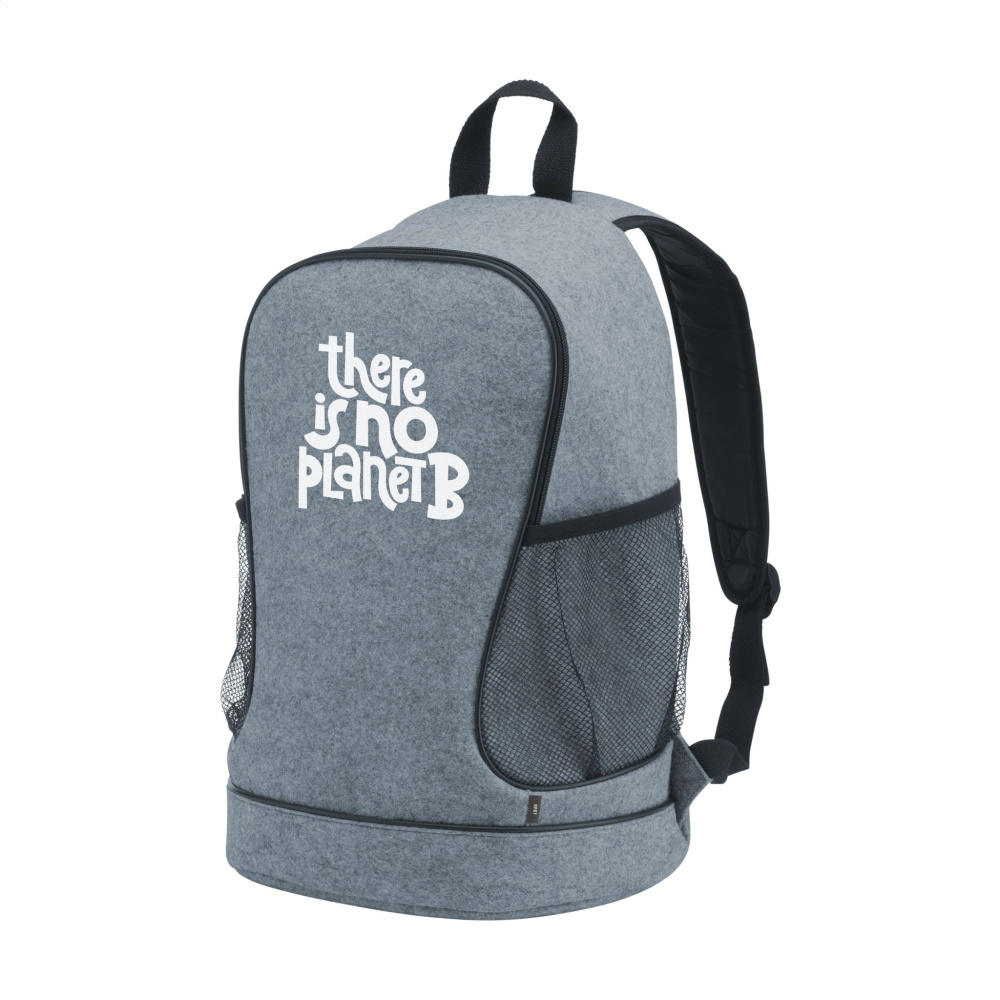 Logo trade mainostuote kuva: PromoPack Felt Gym Bag -reppu