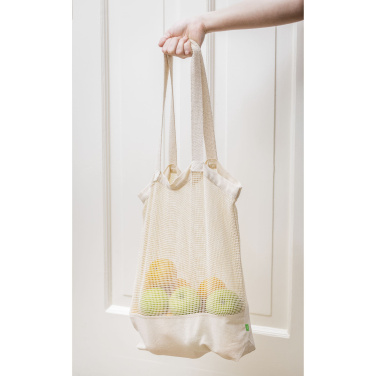 Logotrade mainoslahja ja liikelahja kuva: Natura Organic Mesh Shopper (180 g/m²) ostoskassi