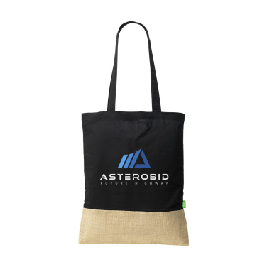Logotrade mainostuote tuotekuva: Combi Organic Shopper (160 g/m²) pussi
