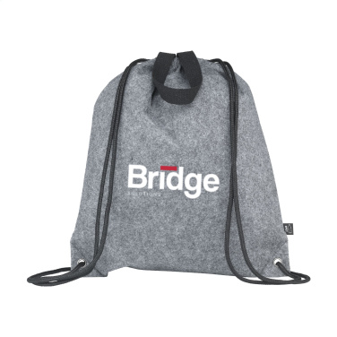 Logotrade liikelahjat mainoslahjat tuotekuva: GRS RPET Felt PromoBag Plus -reppu