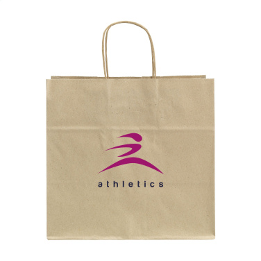 Logotrade liikelahjat mainoslahjat tuotekuva: Leaf It Bag kierrätetty ruohopaperi (90 g/m²) L