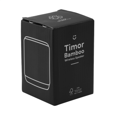Logo trade mainoslahjat ja liikelahjat kuva: Timor Bamboo langaton kaiutin