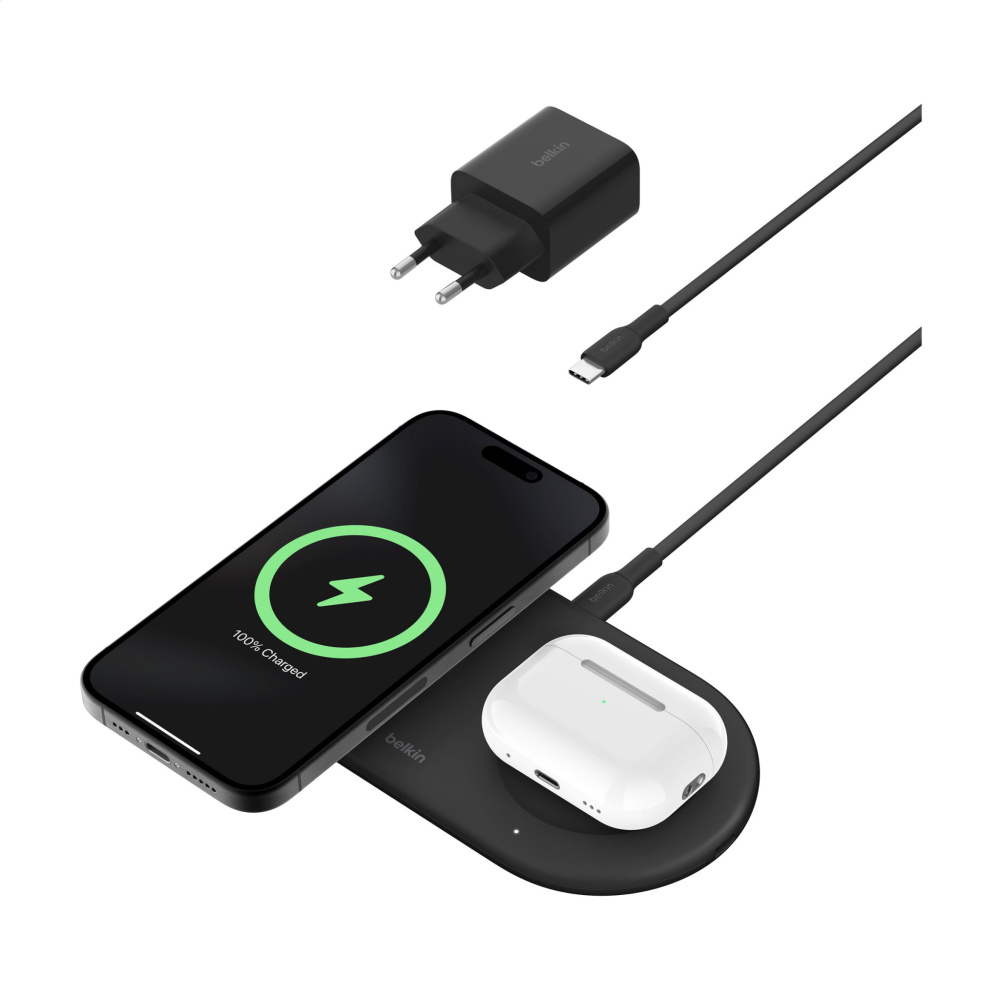 Logotrade liikelahja mainoslahja kuva: Belkin BoostCharge Pro 2-in-1 -tyyny