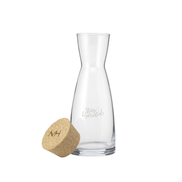 Logo trade liikelahja mainoslahja tuotekuva: Ypsilon Carafe 1 L korkkikorkilla