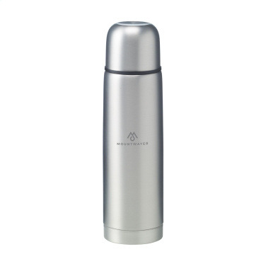Logo trade mainostuotet tuotekuva: Frosted Bottle RCS Recycled Steel 500 ml lämpöpullo
