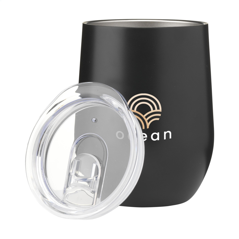 Logotrade liikelahja mainoslahja kuva: Huevo RCS Recycled Steel Cup 350 ml lämpökuppi